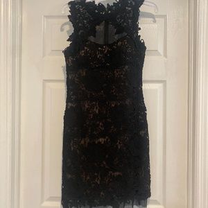 Formal Black Lace Dress